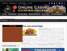 Tablet Screenshot of legaleonlinecasinos.be